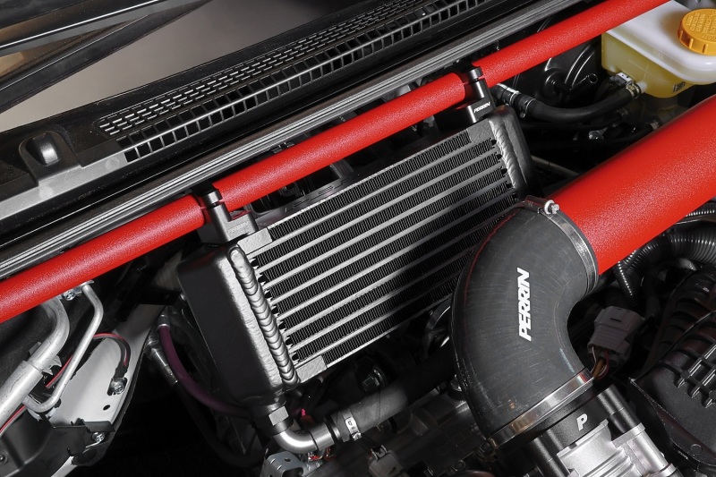 Subaru WRX Oil Cooler Kit - Top Mounted - Perrin Performance - Full Kit - `15-`25